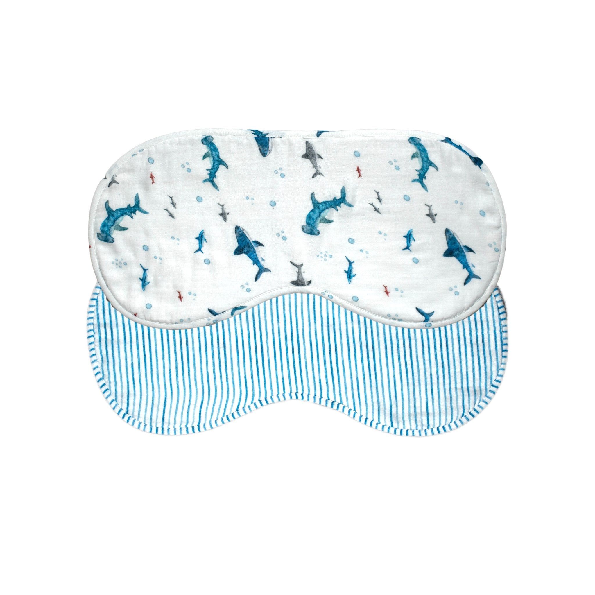 Baby Shark Organic Burp Cloth Set 023